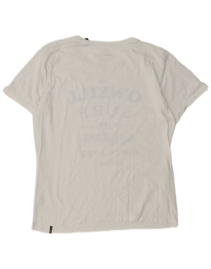 O'Neill T-Shirt Graphique Homme Blanc Moyen Coton