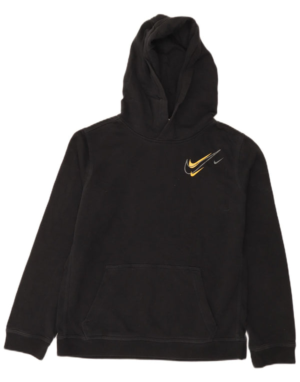 Nike Pull à capuche graphique pour garçon 13-14 ans XL Noir Coton