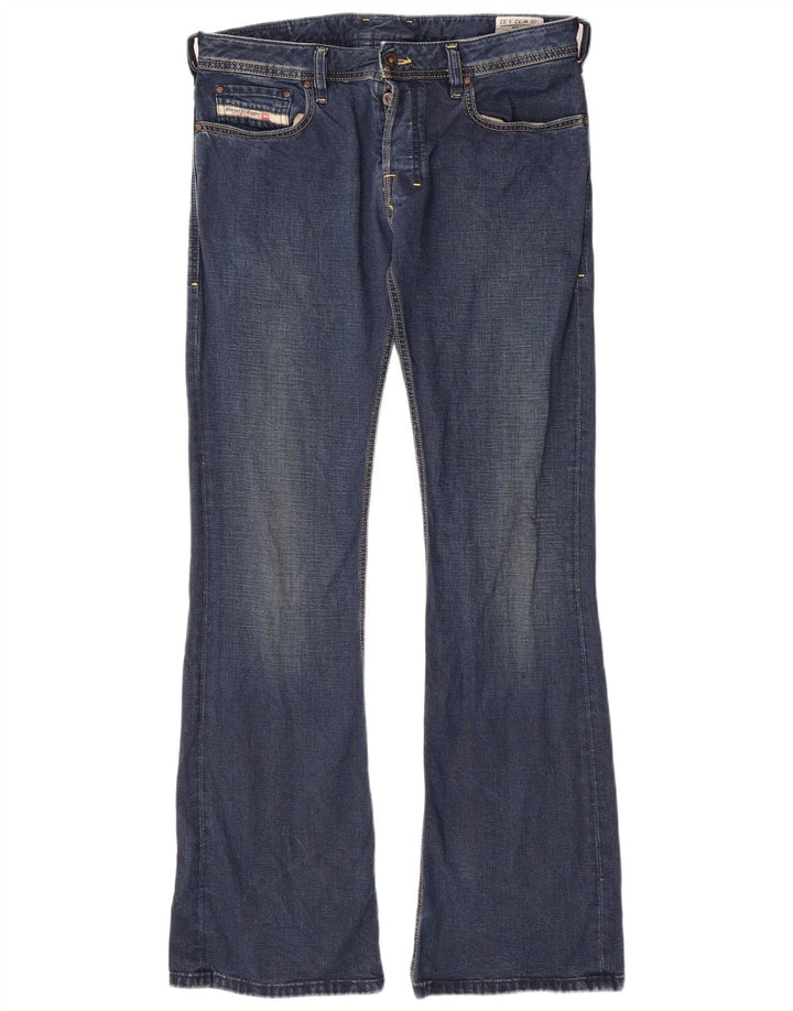 Diesel Jean Bootcut W32 L33 Homme Bleu Coton