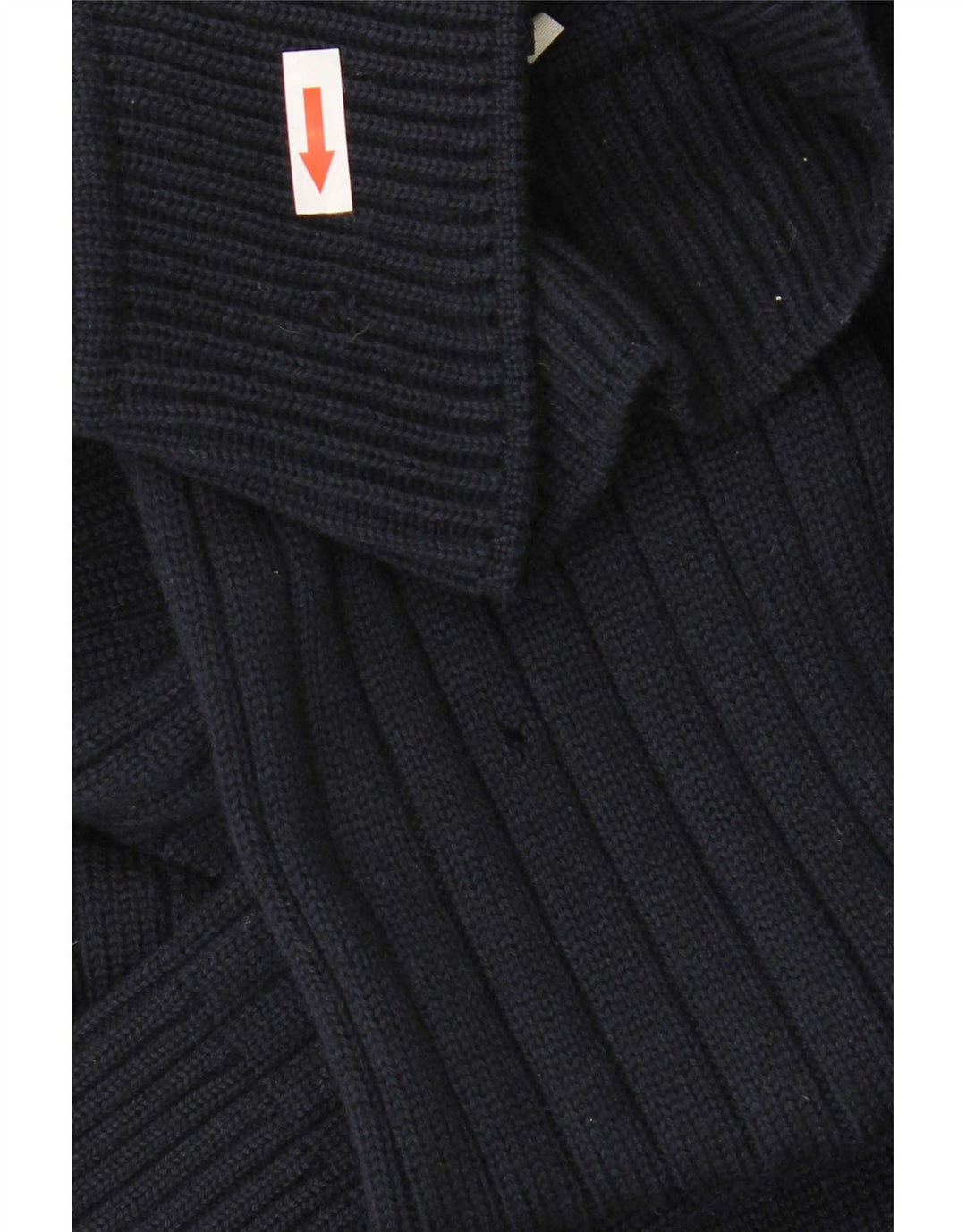 Ranger Cardigan Homme Pull IT 50 Bleu Marine Moyen Colorblock Laine Vierge
