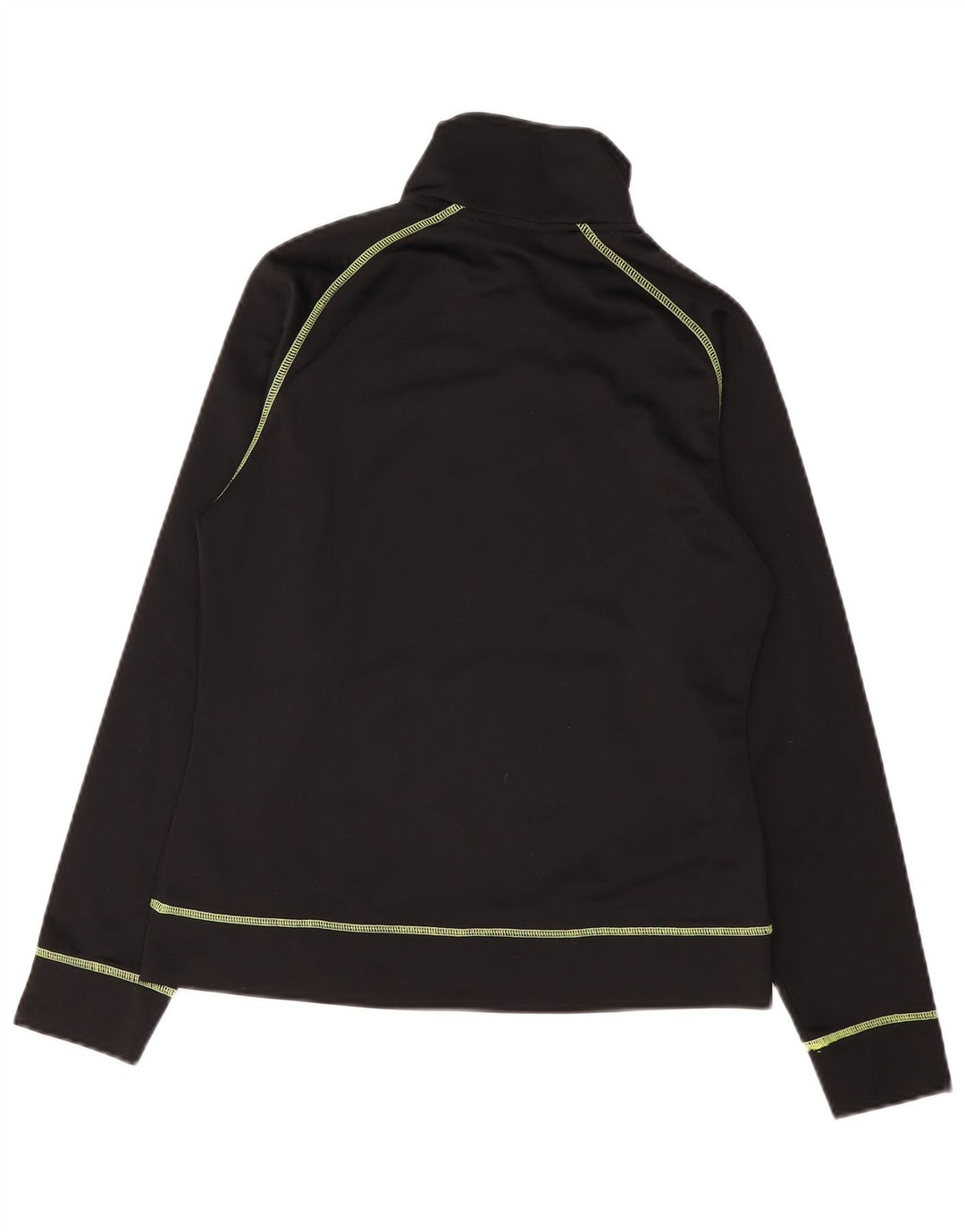 ASICS Veste de survêtement pour femme UK 12 Medium Noir Polyester