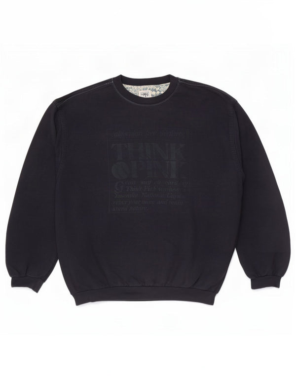 Think Pink Sweat-shirt graphique pour homme 2XL Bleu marine