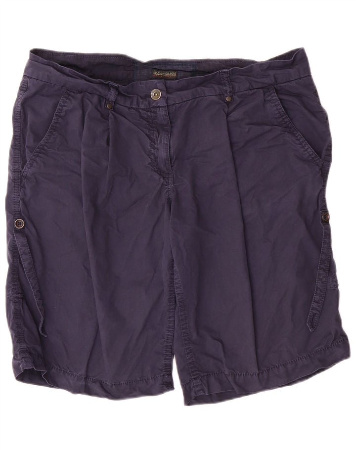 Napapijri Short Cargo Homme IT 46 Petit Bleu Marine Coton