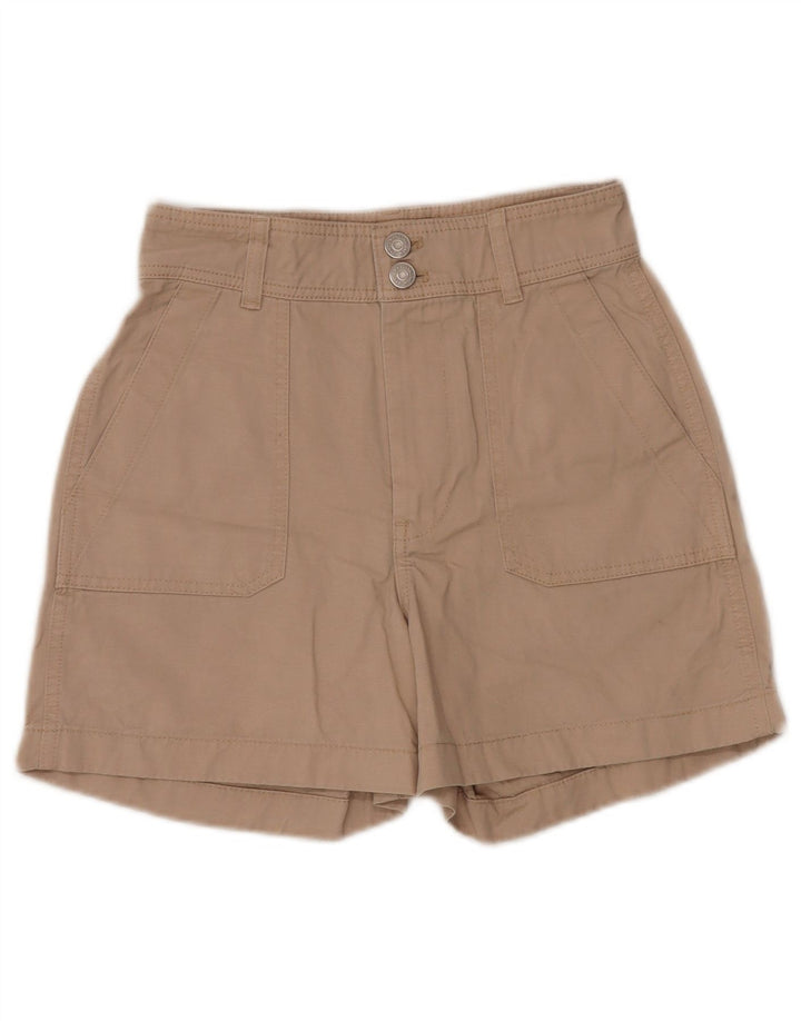 Tommy Hilfiger Short cargo taille haute pour femme W26 Petit beige