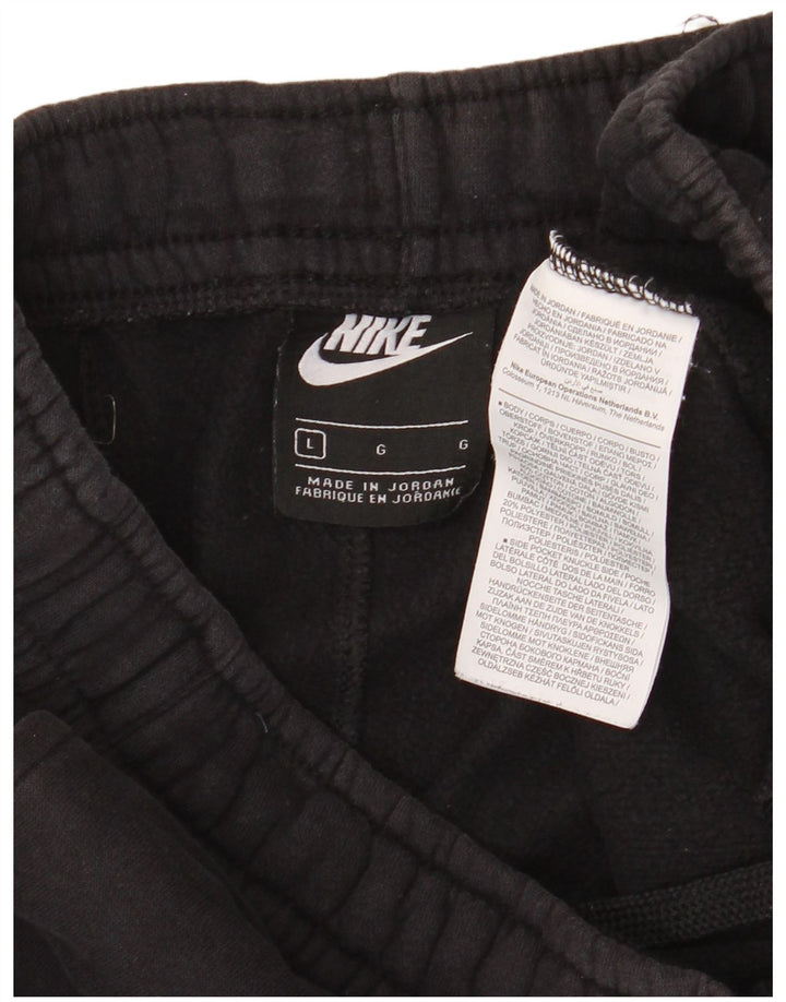 NIKE Pantalon de survêtement pour hommes Joggers Large Noir Coton