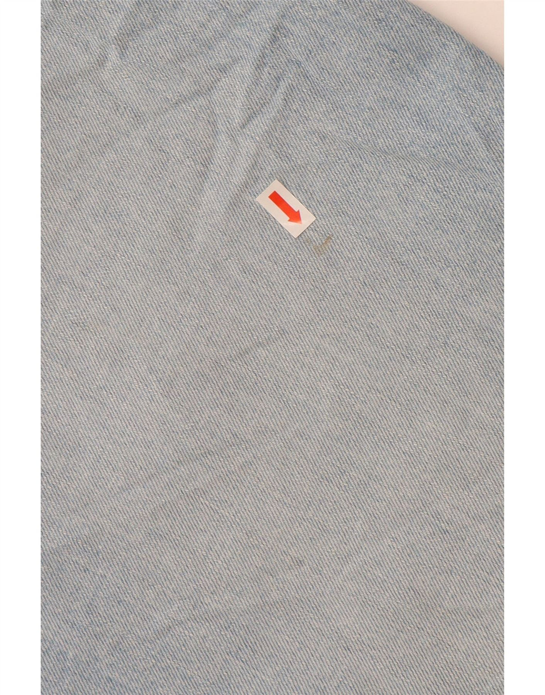 TOMMY HILFIGER Jupe en jean taille haute pour femme US 10 Large W30 Coton bleu