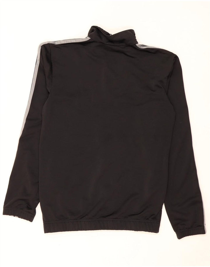 Adidas Veste de survêtement pour homme UK 36/38 Petit Noir Colorblock Polyester