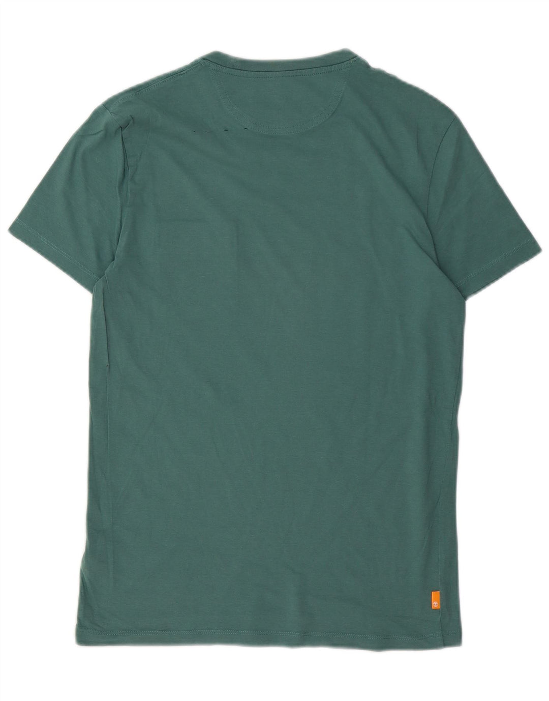 Timberland T-Shirt Slim Fit Homme Vert Moyen Coton