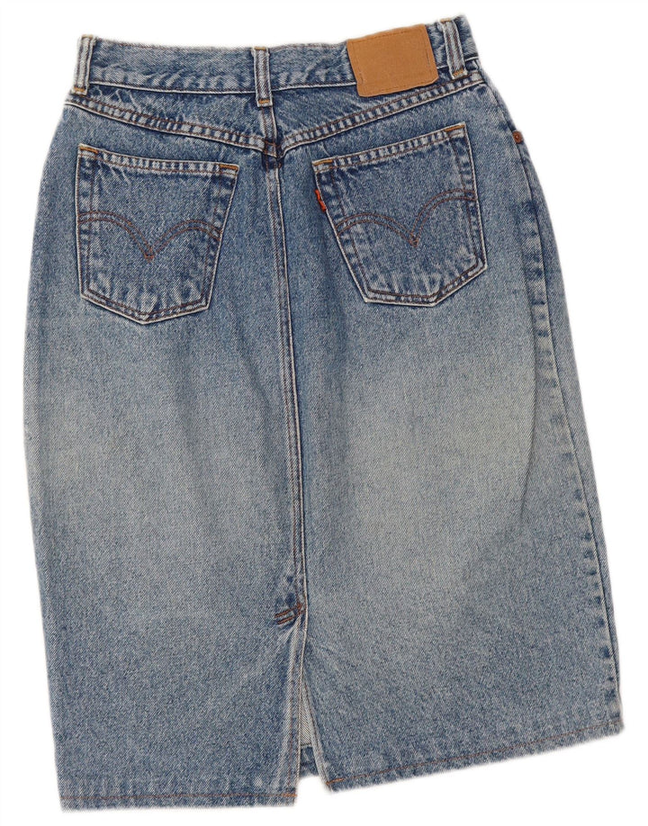 LEVI'S Jupe en Jean Femme W26 Petit Bleu Coton