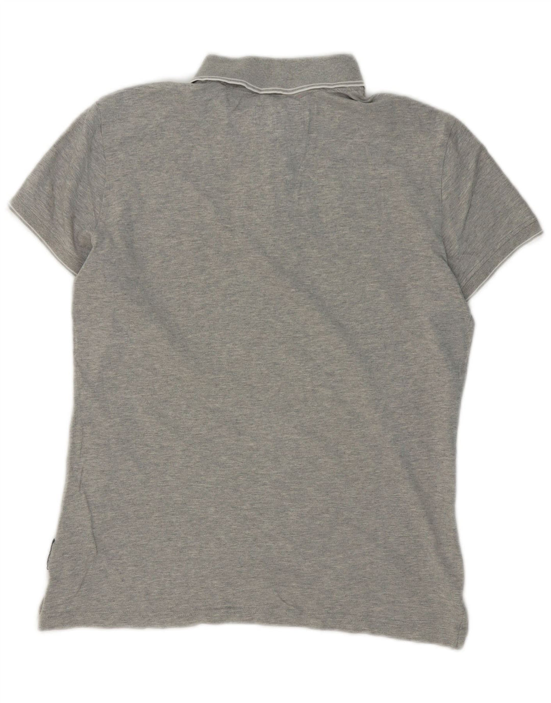Armani Jeans Polo Extra Slim Fit Homme Gris Moyen Coton