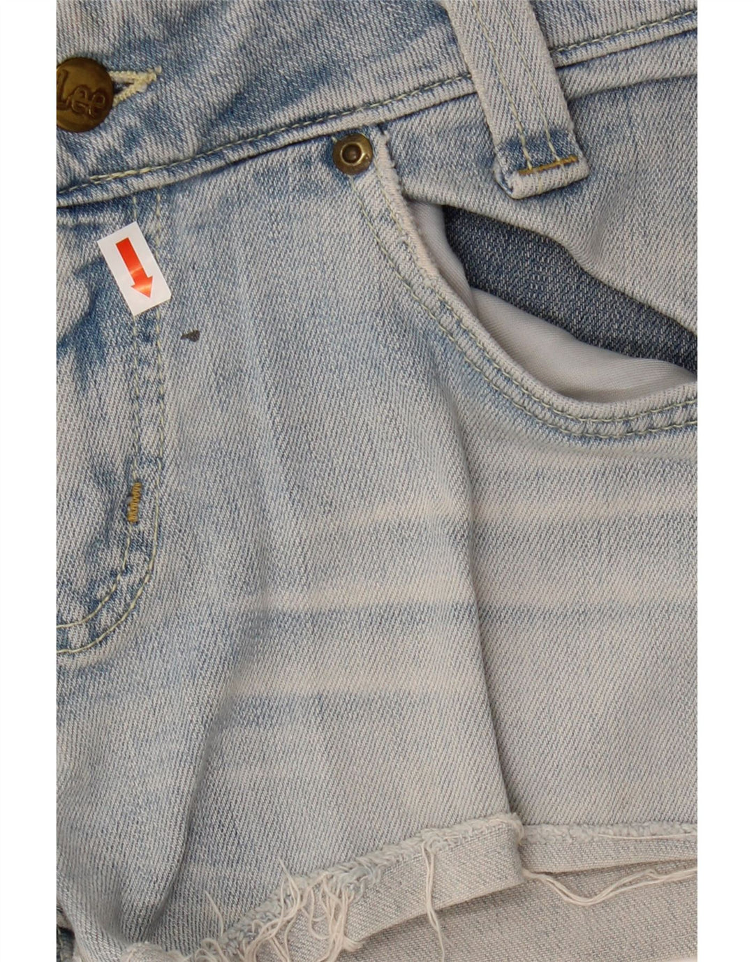 Lee Short en Jean Femme W32 Grand Bleu