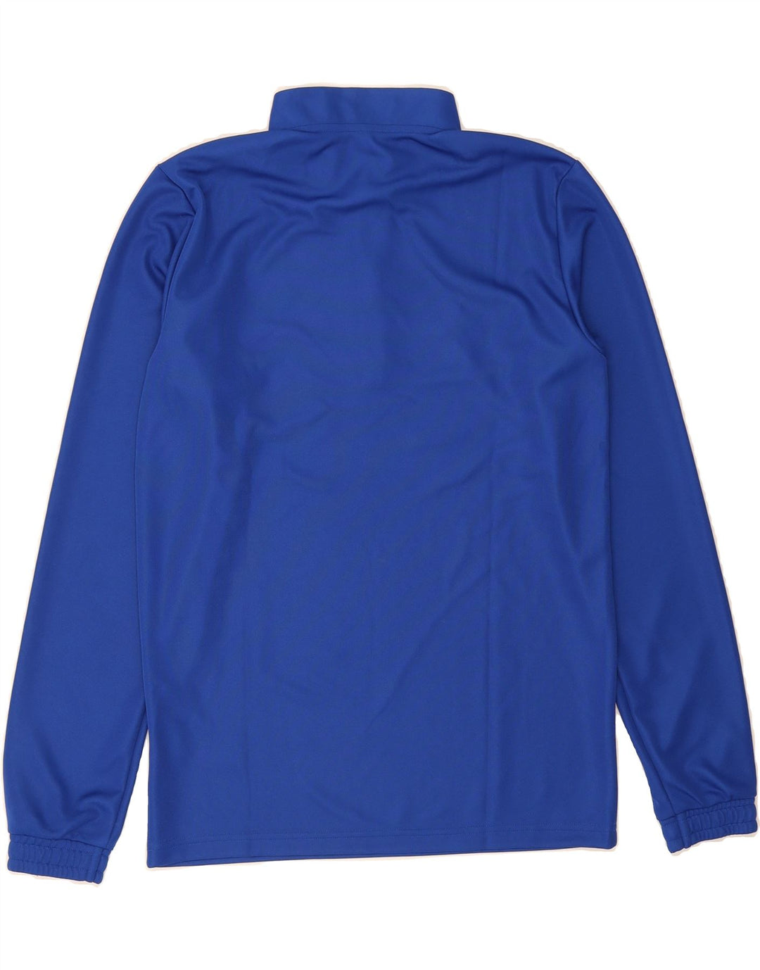 ADIDAS Mens Aeroready Zip Neck Pullover Tracksuit Top Medium Blue Vintage Adidas and Second-Hand Adidas from Messina Hembry 