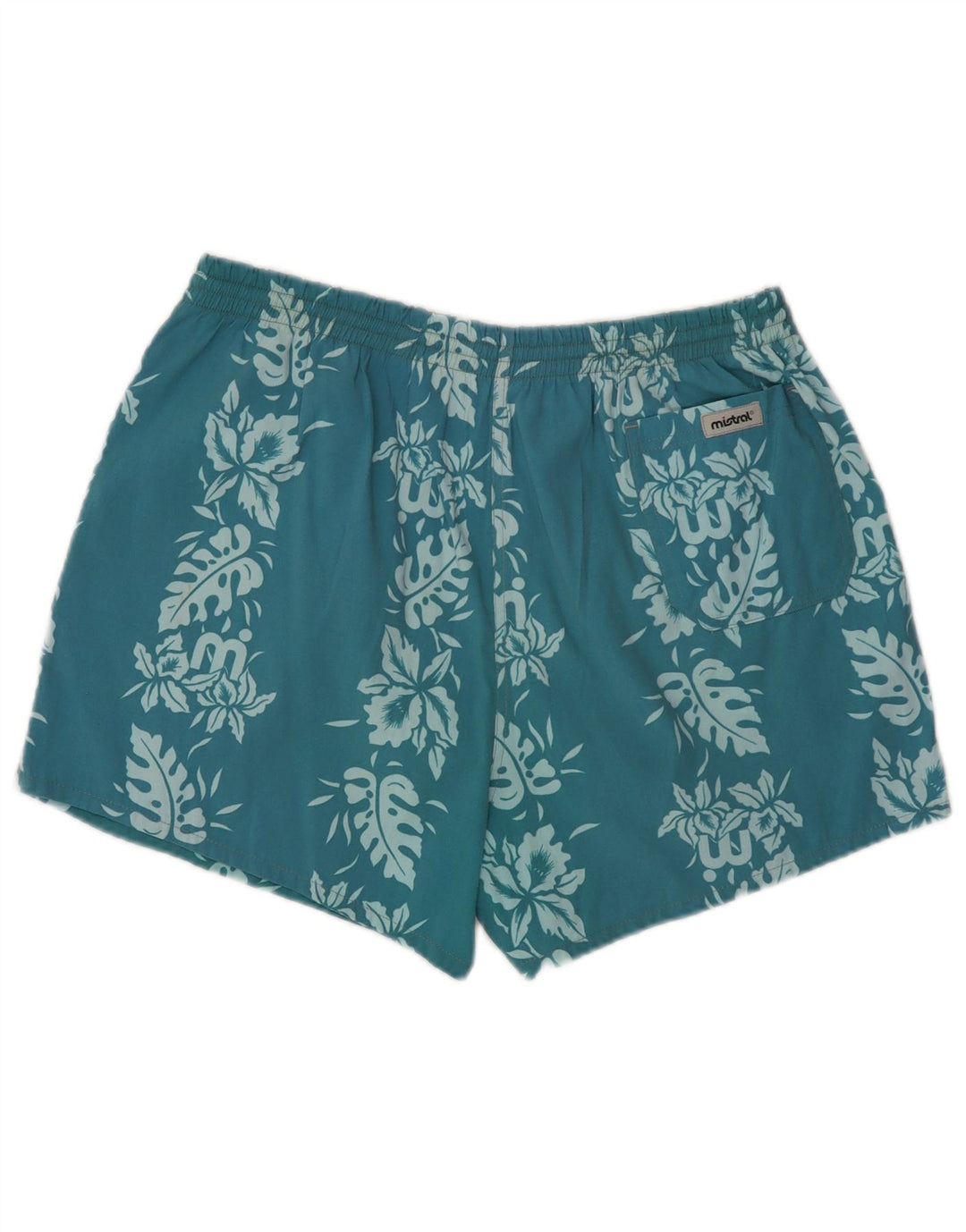 Mistral Short de Bain Homme Bleu Moyen Floral