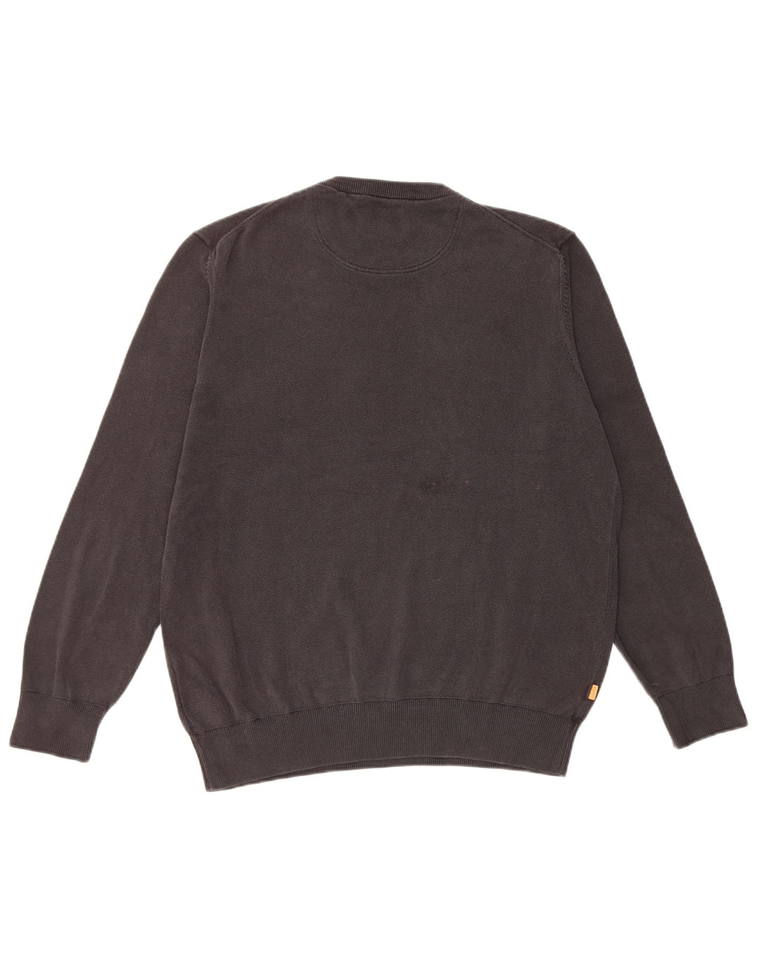 Timberland Pull à col rond pour homme en coton noir Large