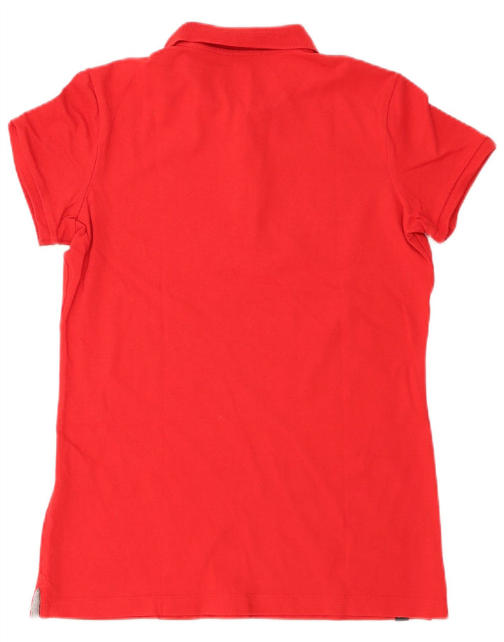 Nike Polo Femme UK 16 Grand Rouge Coton