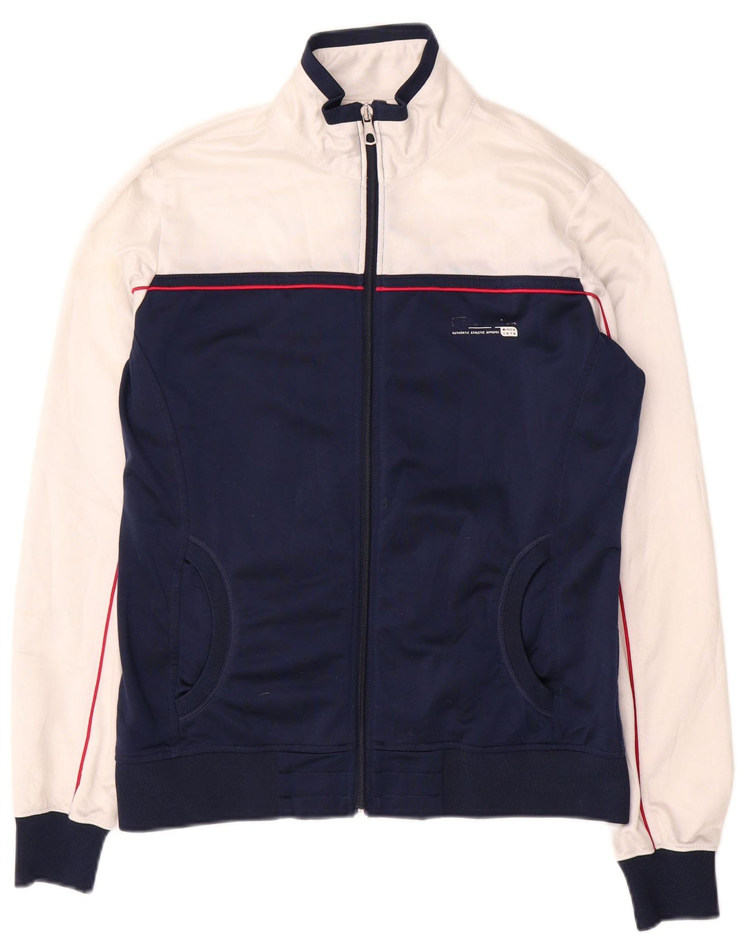 CHAMPION Veste de survêtement Heritage Fit pour femme UK 14 Large Bleu marine