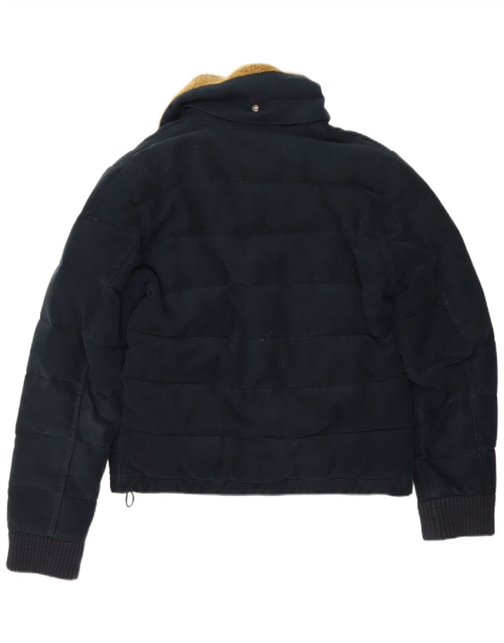 Aspesi Veste matelassée pour homme UK 38 Bleu marine moyen en coton