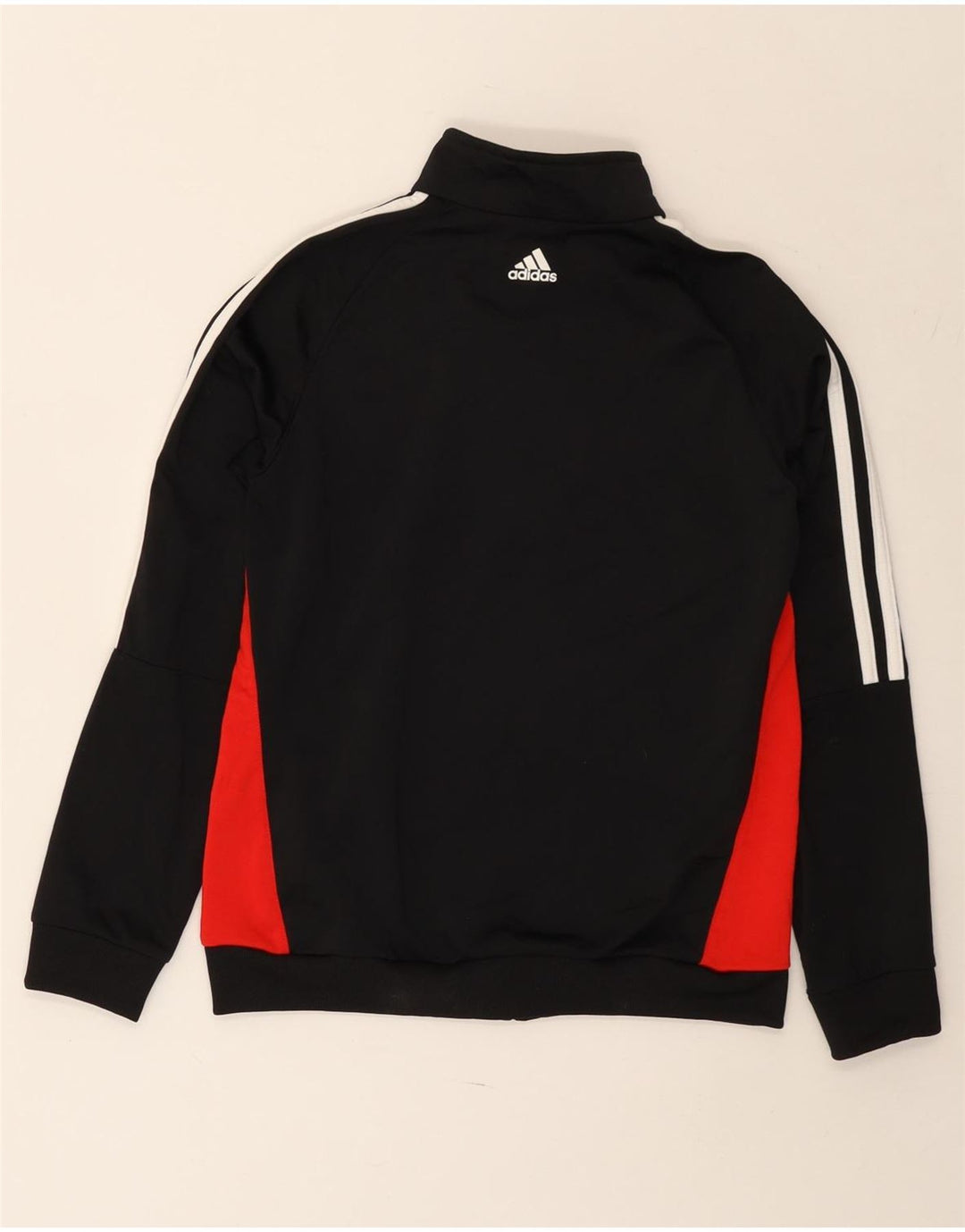 Adidas Veste de survêtement graphique pour garçon 11-12 ans Noir Colourblock