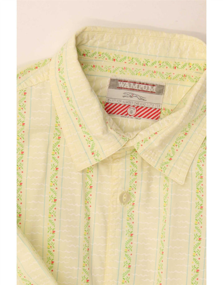 Chemise Homme Wampum Petite Rayée Jaune