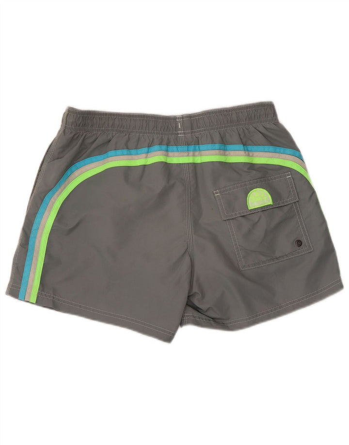 Short de bain homme Sundek polyester gris moyen