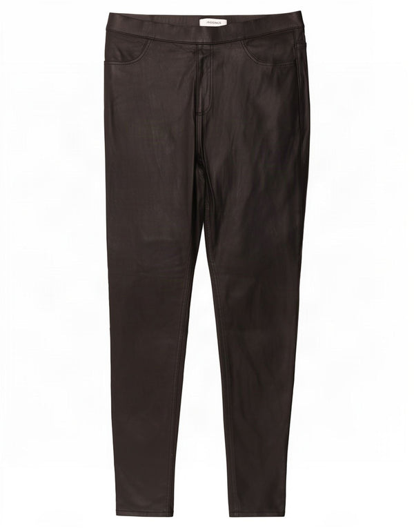 Marks & Spencer Leggings Femme UK 14 Large Noir Viscose