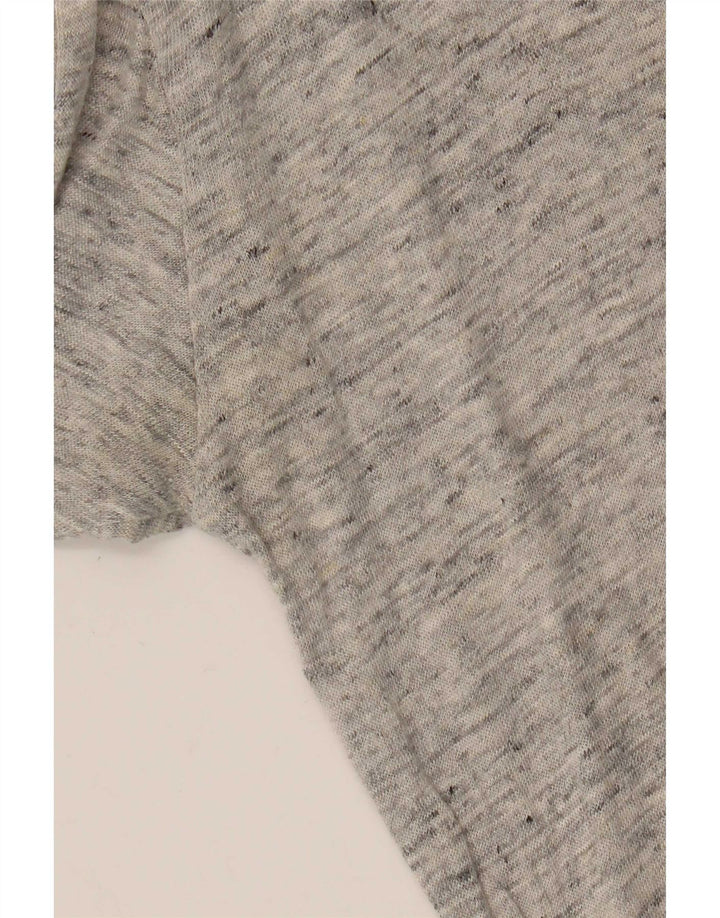 Massimo Dutti Haut à manches longues pour femme UK 42 Gris moyen moucheté