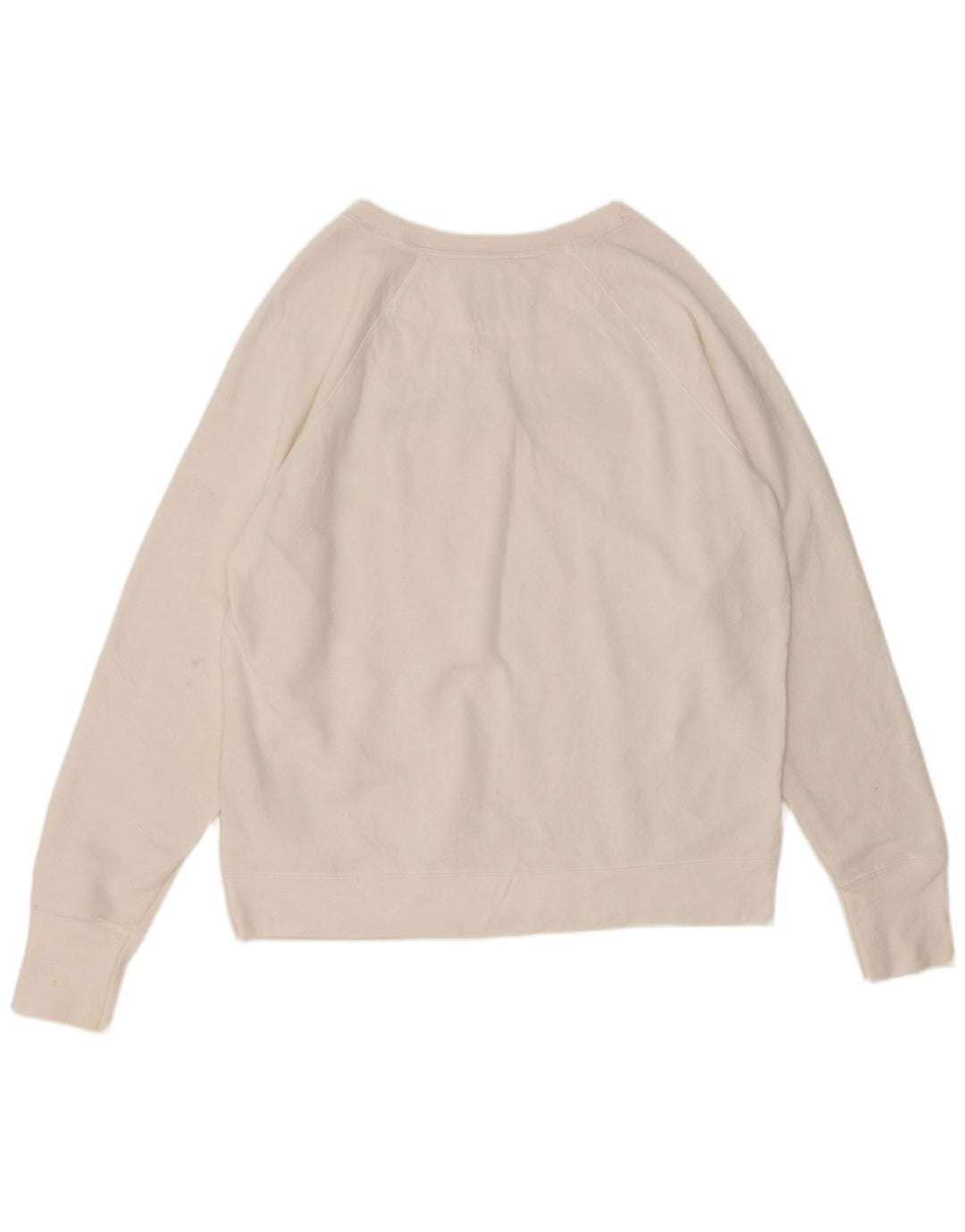 Champion Sweat-shirt graphique pour femme UK 16 Large Blanc Polyester