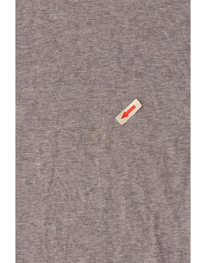 Levi's T-Shirt Graphique Homme Gris Large Coton