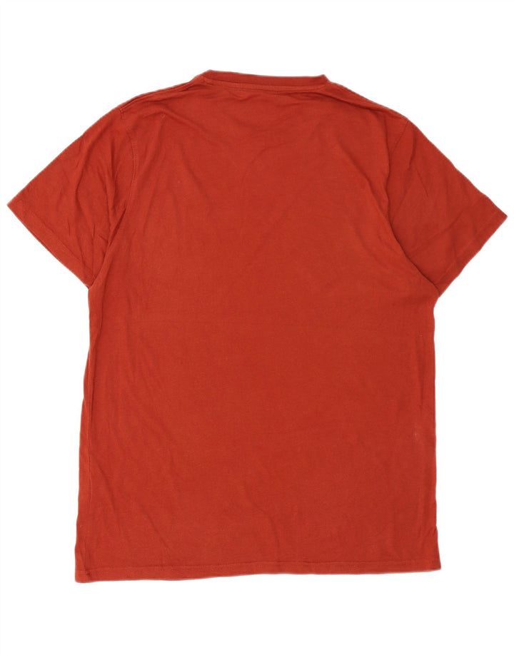 MOUNTAIN WAREHOUSE T-Shirt Graphique Homme Rouge Moyen Coton