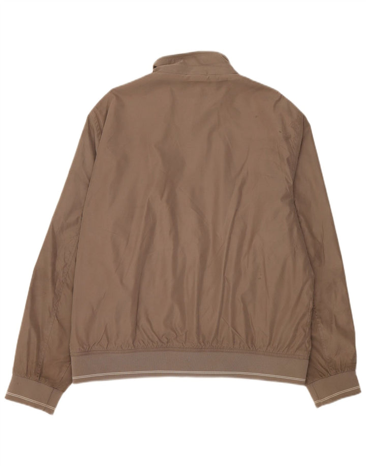 Marks & Spencer Veste Bomber Homme UK 40 Large Marron Polyester