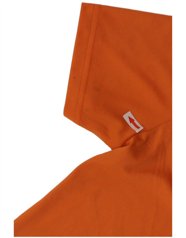 Diadora T-Shirt Homme Orange Moyen Polyester
