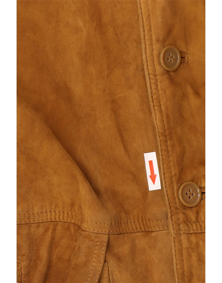 Conbipel Veste Bomber en Daim pour Homme UK 42 XL Cuir Marron