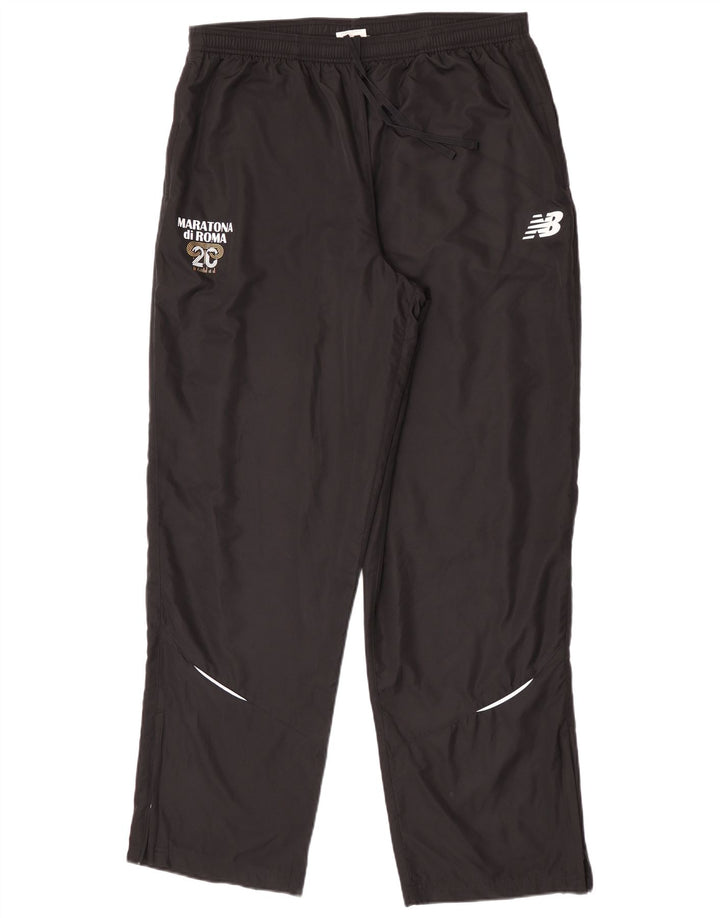 NEW BALANCE Pantalon de survêtement graphique XL Noir Polyester Homme