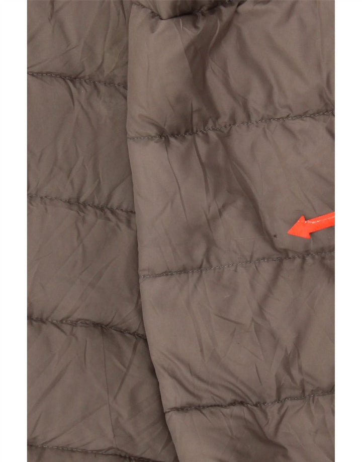 Colmar Veste matelassée à capuche pour femme IT 44 Gris moyen Polyester