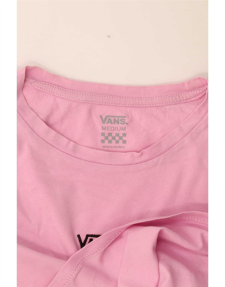 Vans T-shirt court pour femme UK 14 Rose moyen