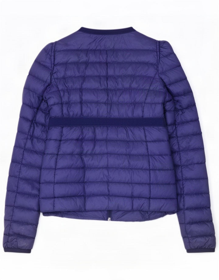 Moncler Veste matelassée Fille 13-14 ans Bleu Marine Polyamide