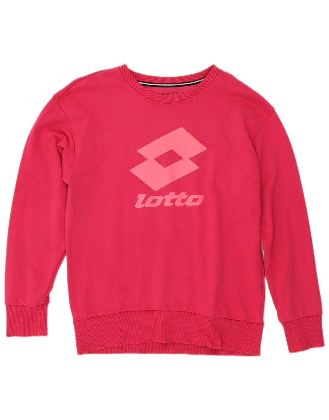 Lotto Sweat-shirt pour femme UK 44 en coton rose moyen