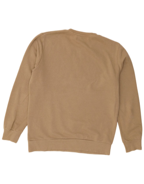 Jack & Jones Sweat-shirt graphique coupe régulière pour hommes, grand coton marron