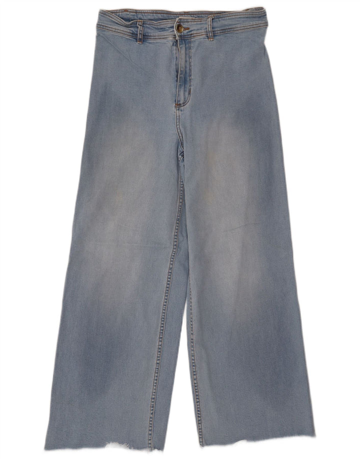 BILLABONG Jean Taille Haute Jambe Large Femme W30 L27 Bleu