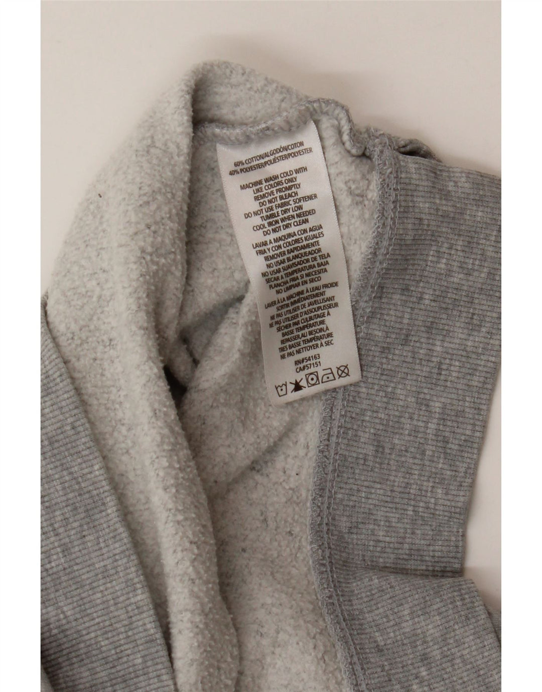 CALVIN KLEIN Sweat-shirt graphique pour femme UK 18 XL Gris Colorblock