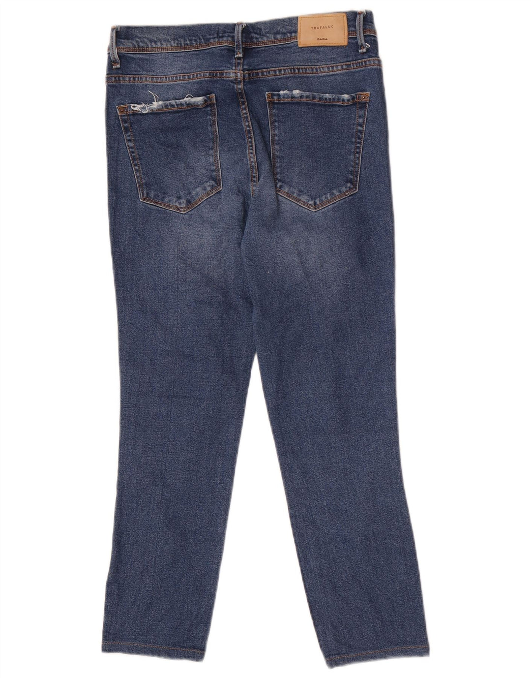 Zara Jean court pour femme EU 38 Small W28 L24 Bleu