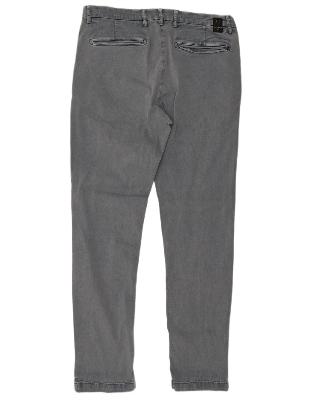 Replay Jean Slim Homme W34 L32 Gris Coton