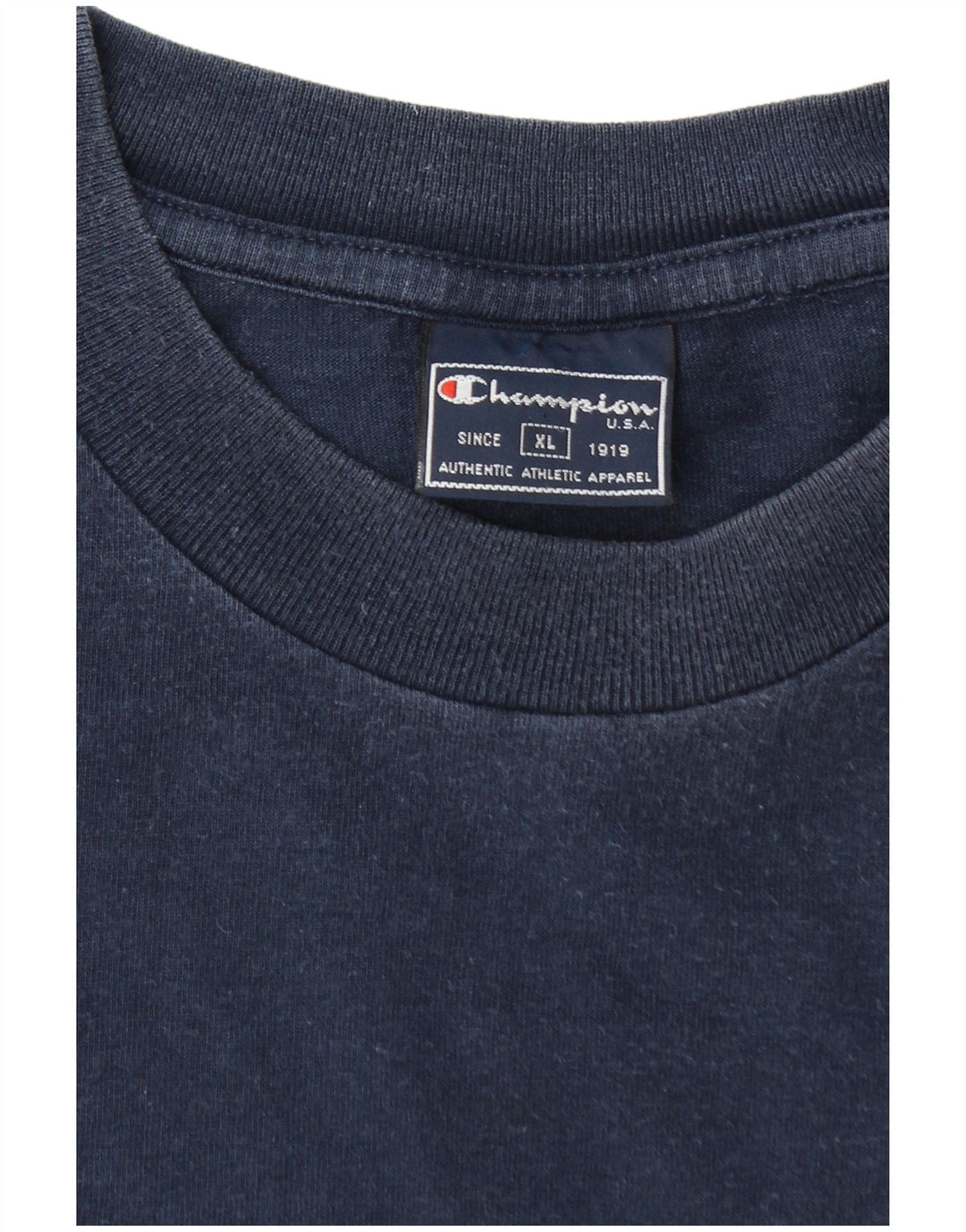 Champion T-Shirt Homme Top XL Bleu Marine