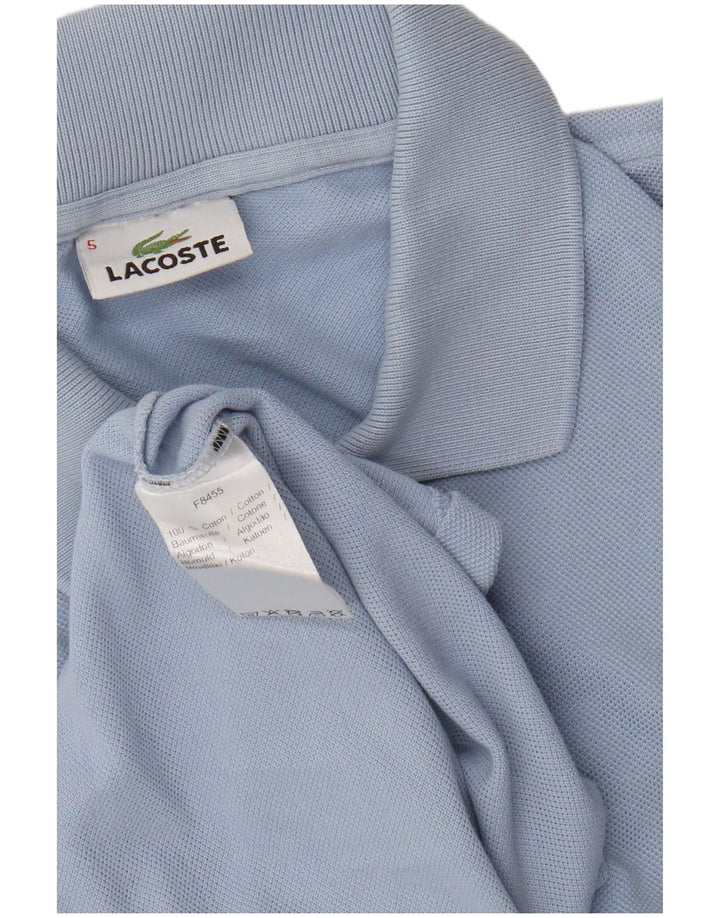 Lacoste Polo Homme Taille 5 Grand Bleu Coton