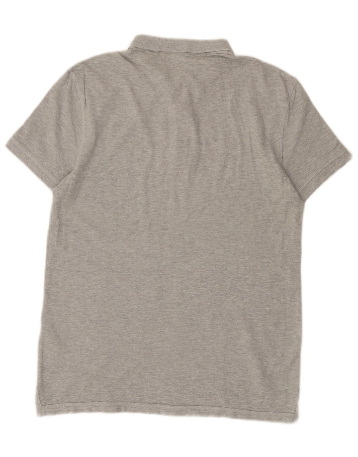 All Saints Polo Homme Gris Moyen Coton
