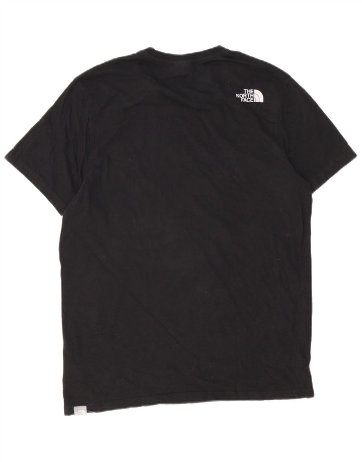 The North Face T-Shirt Homme Haut Noir Moyen Coton