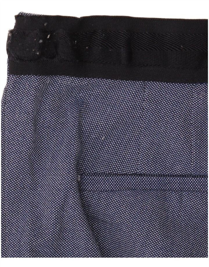 Marks & Spencer Pantalon de costume slim pour femme XL W32 L28 Bleu Polyester
