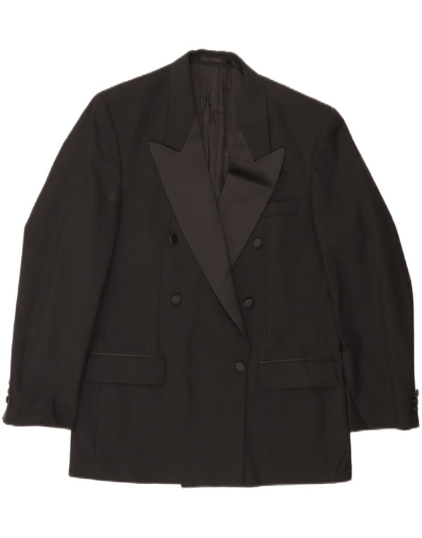 PIERRE CARDIN Veste blazer coupe régulière pour homme UK 40 Large Noir