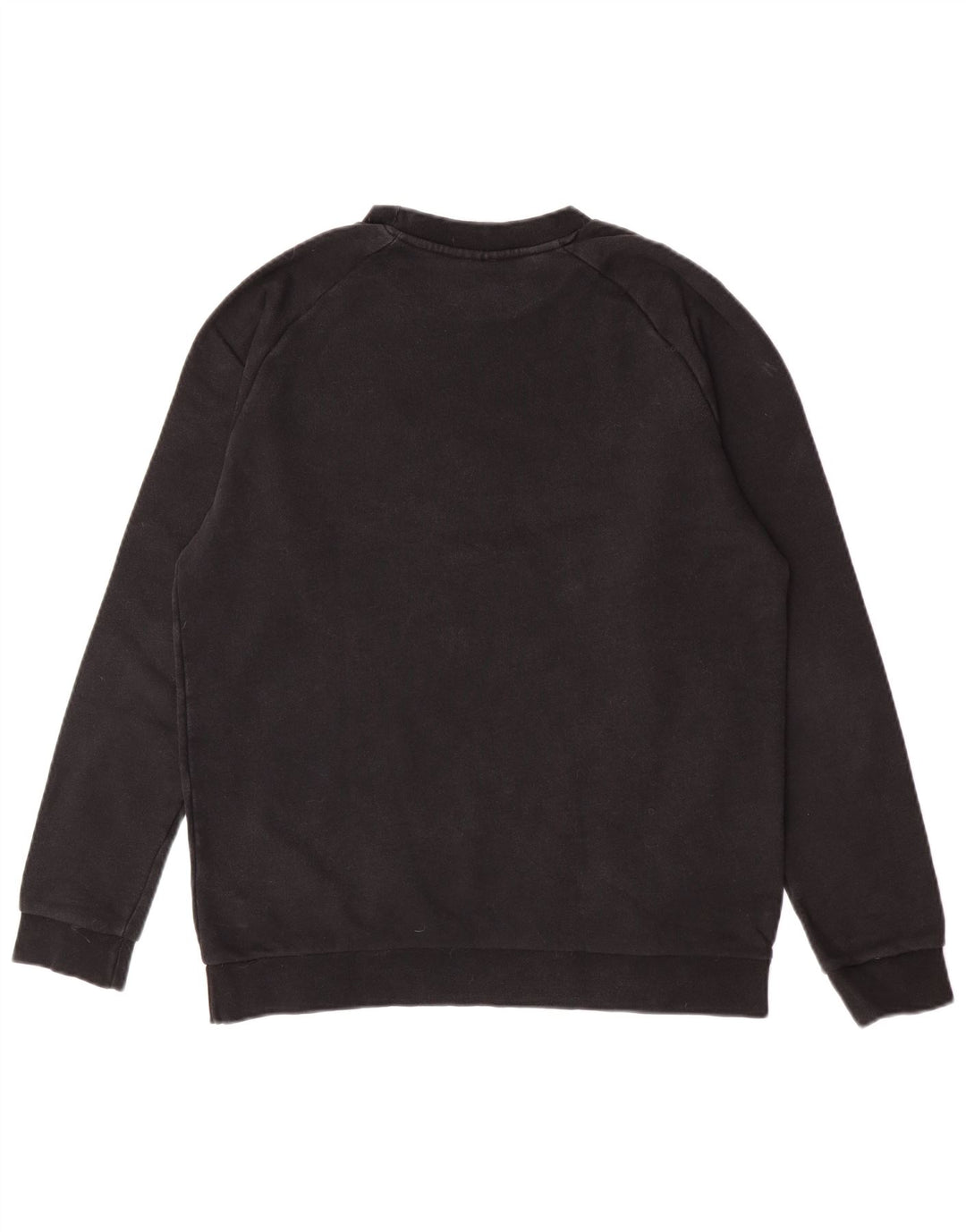 Adidas Sweat-shirt graphique pour homme en coton noir moyen