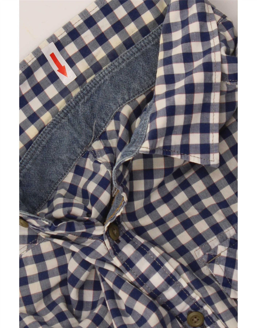 G-Star Chemise Homme Bleu Moyen Vichy Coton